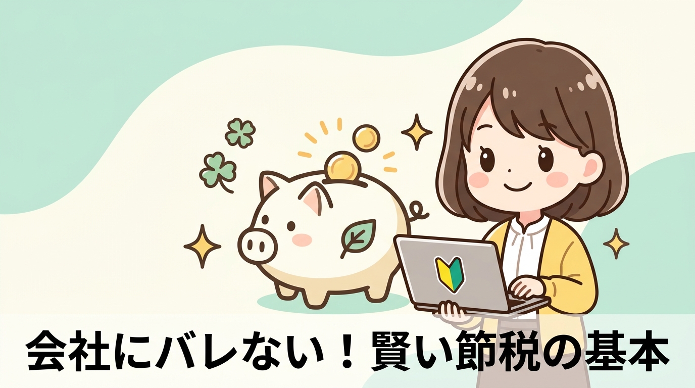 税金対策と会社にバレないための基礎知識
